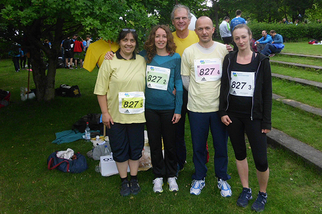 5x5 km-Teamstaffel am 24.Juni2015